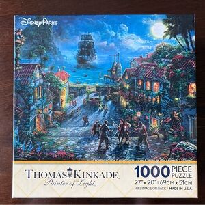 Thomas Kinkade Disney Parks Pirates of the Caribbean 1000 Piece Puzzle
